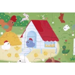 Puzzle sensoryczne Farma 20 el. 2+ / Janod