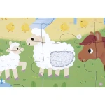 Puzzle sensoryczne Farma 20 el. 2+ / Janod