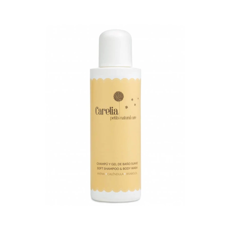 Delikatny żel do ciała i szampon do włosów dla dzieci 2w1, 200 ml / Carelia
