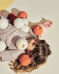 Zestaw 3 piłek piankowych Foam Balls - sand grey, honey yellow / MODU