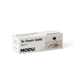 Zestaw 3 piłek piankowych Foam Balls - sand grey, honey yellow / MODU