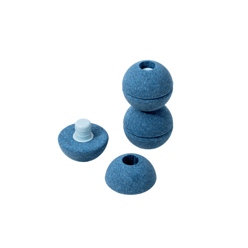 Zestaw 3 piłek piankowych Foam Balls - deep blue, sky blue / MODU