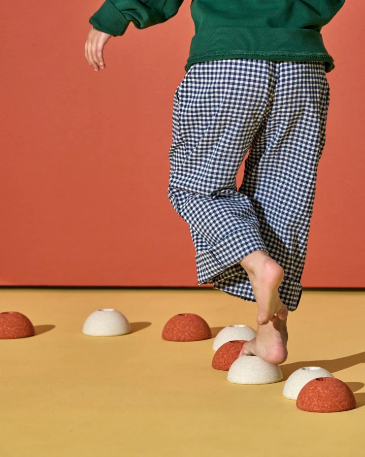 Zestaw 3 piłek piankowych Foam Balls - burnt orange, dusty green / MODU