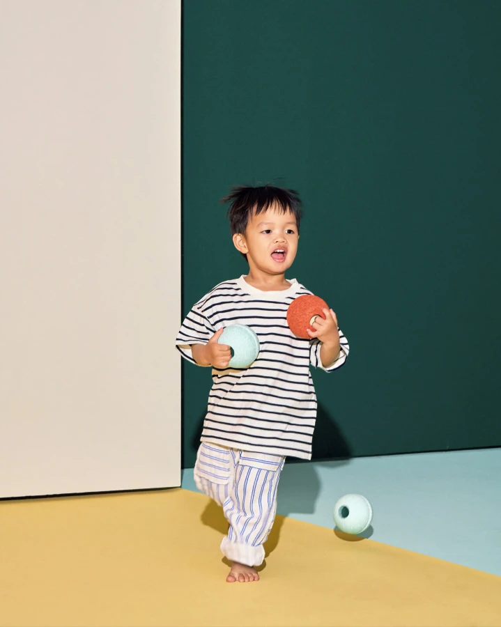 Zestaw 3 piłek piankowych Foam Balls - ocean mint, forest green / MODU