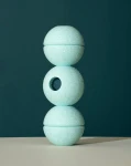 Zestaw 3 piłek piankowych Foam Balls - ocean mint, forest green / MODU