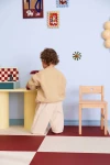 Składana drewniana kuchenka, zielona / Kids Concept