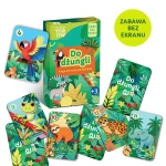 Gra karciana "Do dżungli" 3+ / rozwojowa mama