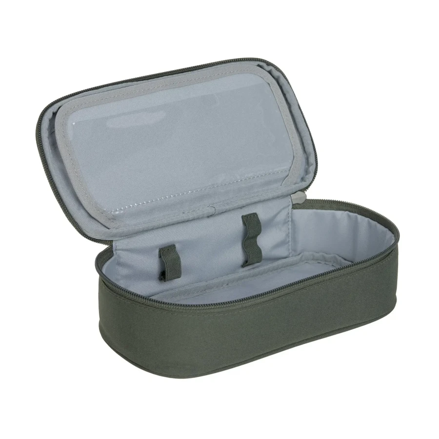 Piórnik-etui na akcesoria szkolne Bold, dark olive / Lassig