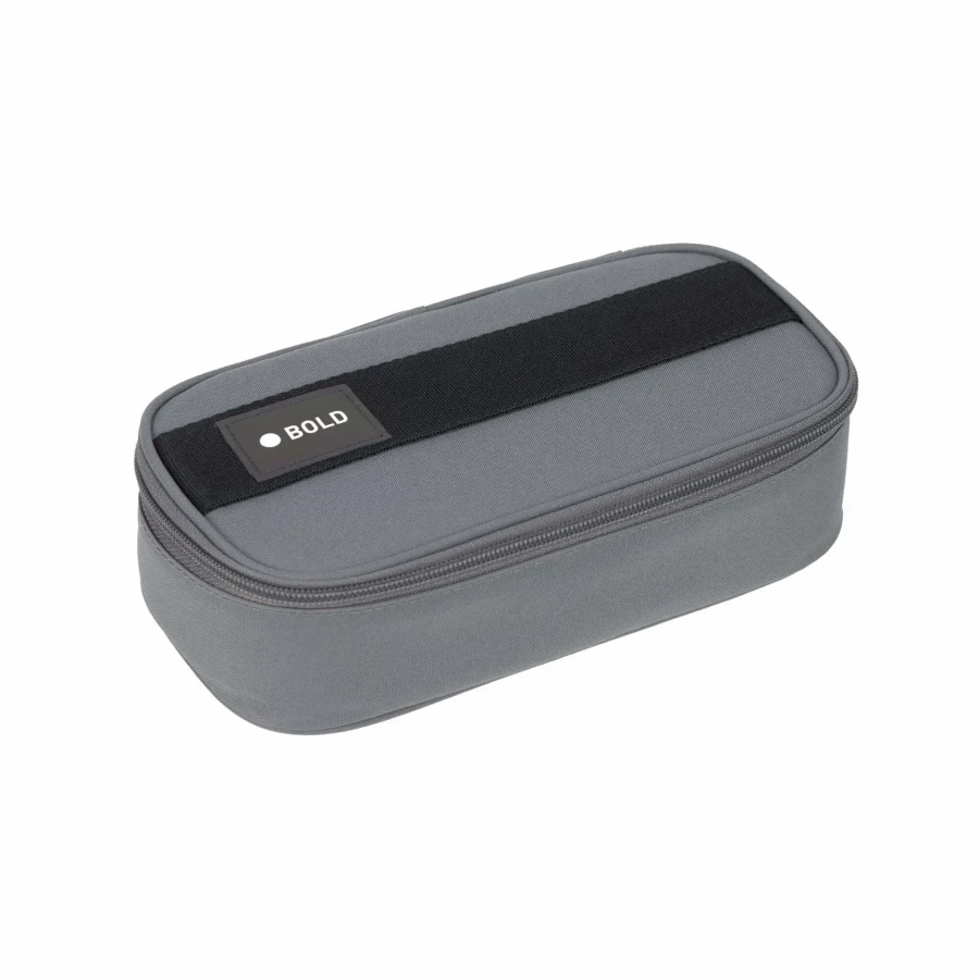 Piórnik-etui na akcesoria szkolne Bold, anthracite / Lassig