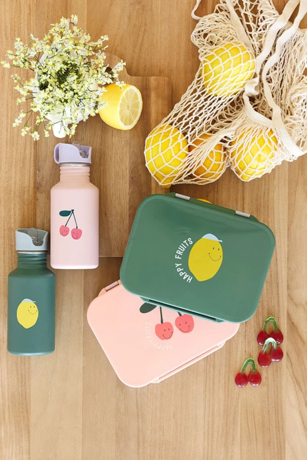 Lunchbox Bento z przegródkami Happy Fruits Lemon / Lassig