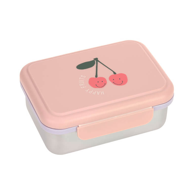 Lunchbox ze stali nierdzewnej Happy Fruits Cherry / Lassig