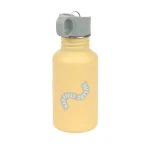 Bidon ze stali nierdzewnej z ustnikiem i uchwytem, 500 ml Happy Trails Flower / Lassig