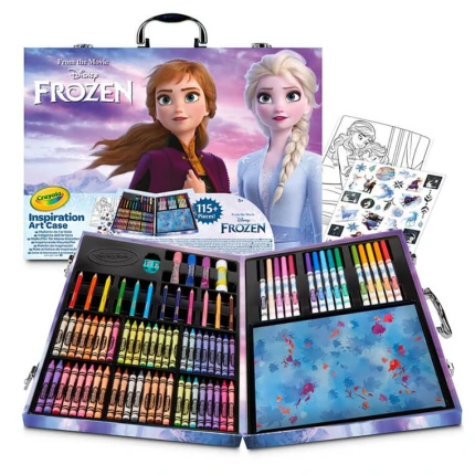 Zestaw artystyczny w walizce 115 el. Kraina Lodu 5+ / Crayola