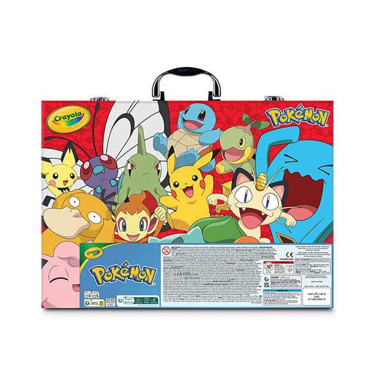 Zestaw artystyczny w walizce 115 el. Pokemon 5+ / Crayola