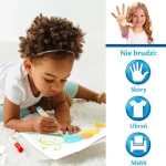 Kolorowanka dla dzieci i 4 niebrudzące magiczne flamastry Color Wonder Mess Free Księżniczki Disneya 3+ / Crayola