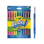 Flamastry automatyczne zmywalne Clicks 10szt. 8+ / Crayola