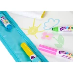 Zmywalna mata do rysowania dla dzieci 60x90 cm + 4 flamastry Mini Kids 3+ / Crayola