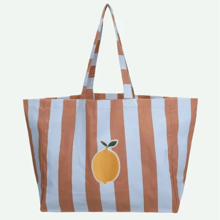 Torba na ramię Shopper Bag - cloud blue + maple whirl / STICKY LEMON