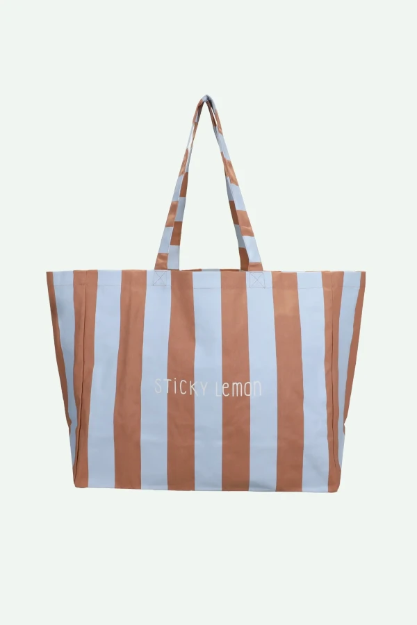 Torba na ramię Shopper Bag - cloud blue + maple whirl / STICKY LEMON