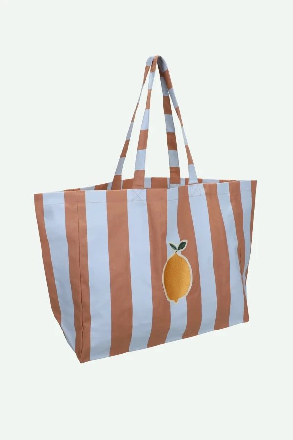 Torba na ramię Shopper Bag - cloud blue + maple whirl / STICKY LEMON