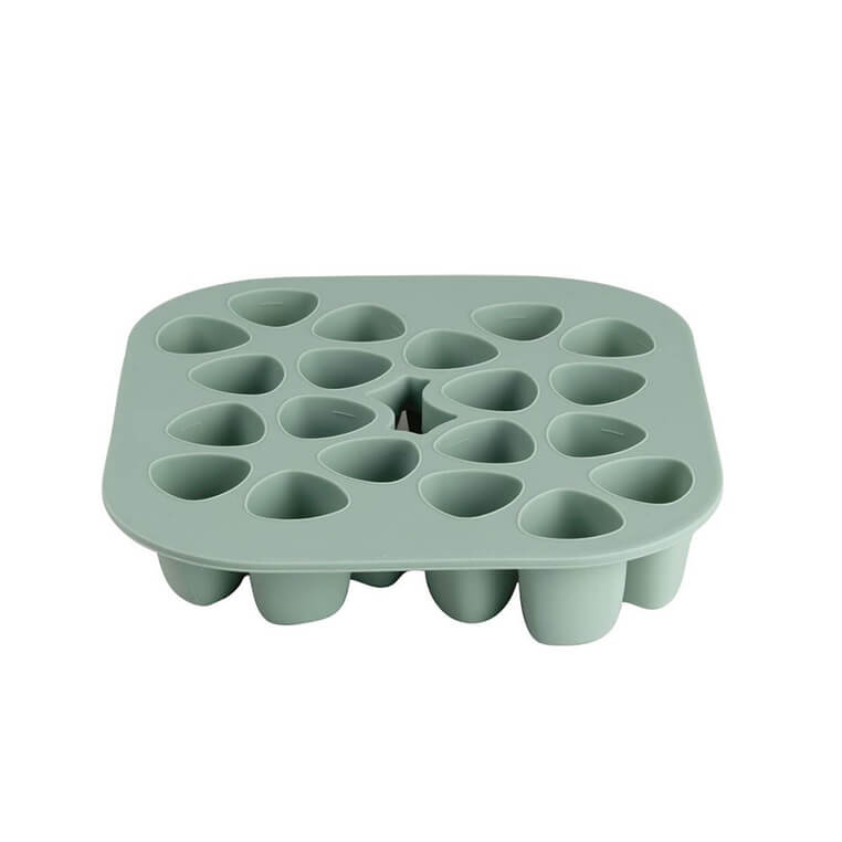 Silikonowy pojemnik do mrożenia 20 x 35 ml Sage green / Beaba