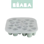 Silikonowy pojemnik do mrożenia 20 x 35 ml Sage green / Beaba