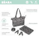 Torba dla mamy Madrid Leopard clay / Beaba