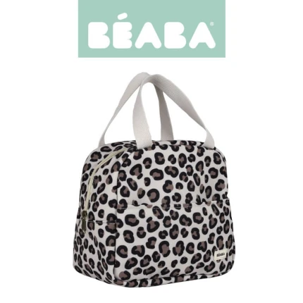 Torba izotermiczna na lunch 5L Leopard clay / Beaba