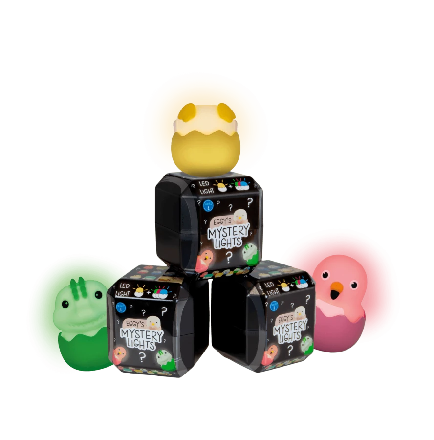EGGY'S MYSTERY LIGHTS - Mini lampki niespodzianki / Eggy&Friends