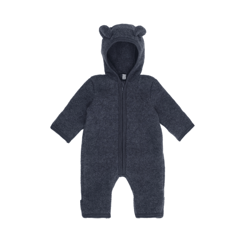 Kombinezon 100% wełny merino - Ombre Blue Melange / HUTTEliHUT