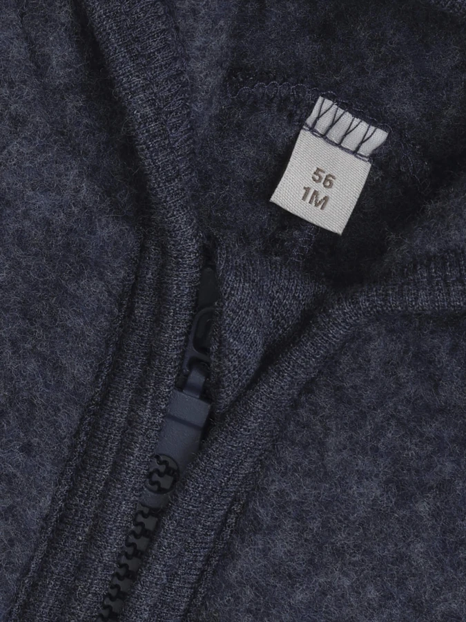 Kombinezon 100% wełny merino - Ombre Blue Melange / HUTTEliHUT