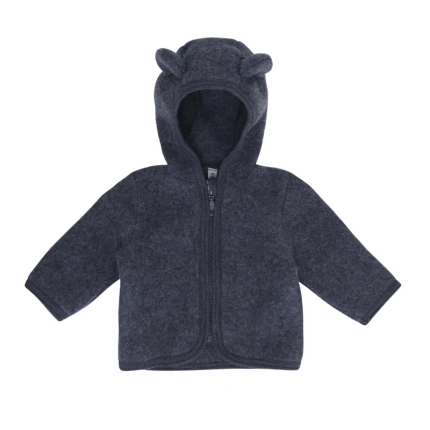 Kurtka 100% wełny merino - Ombre Blue Melange / HUTTEliHUT