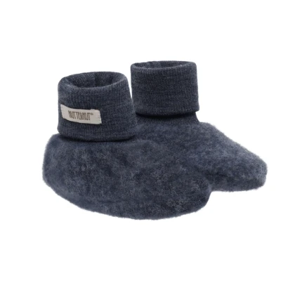 Buciki 100% wełny merino - Ombre Blue Melange / HUTTEliHUT