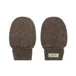 Rękawiczki 100% wełny merino - Brown Melange / HUTTELiHUT