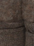 Rękawiczki 100% wełny merino - Brown Melange / HUTTELiHUT