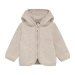 Kurtka 100% wełny merino - Camel Melange / HUTTEliHUT