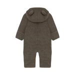 Kombinezon 100% wełny merino - Brown Melange / HUTTEliHUT