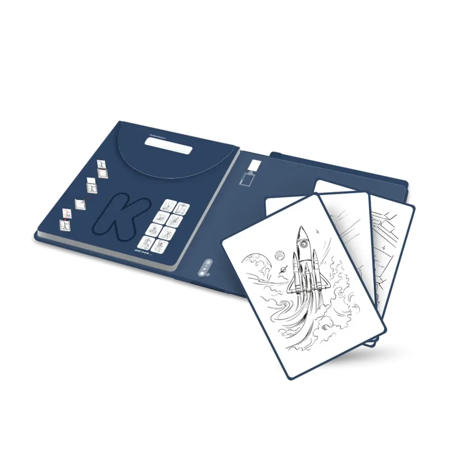 Wkłady uzupełniające REFIL KIDYDRAW-PAD 10+ - Galaxy / Kidywolf