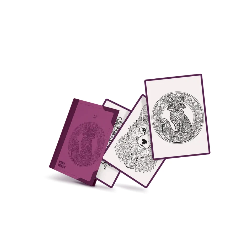 Wkłady uzupełniające REFIL KIDYDRAW-PAD 10+ - Zen / Kidywolf