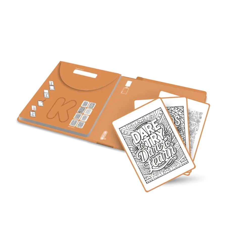 Wkłady uzupełniające REFIL KIDYDRAW-PAD 10+ - Quote / Kidywolf