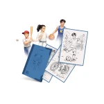 Wkłady uzupełniające REFIL KIDYDRAW-PAD 8+ - Sports / Kidywolf