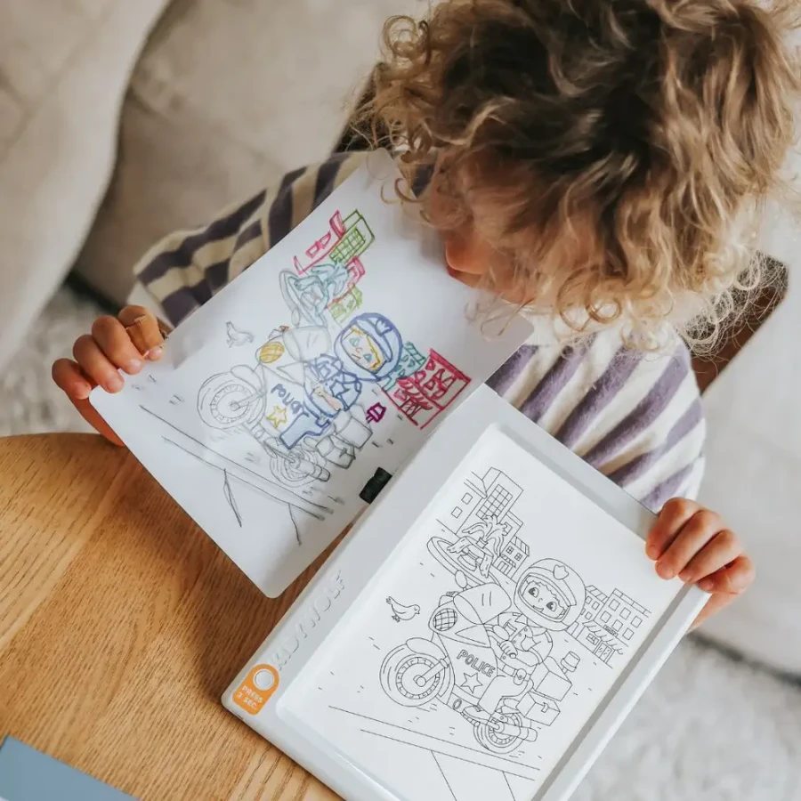 Wkłady uzupełniające REFIL KIDYDRAW-PAD 6+ - Everyday heroes / Kidywolf