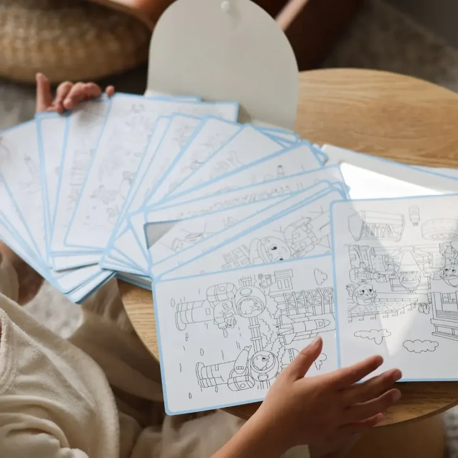 Wkłady uzupełniające REFIL KIDYDRAW-PAD 6+ - Everyday heroes / Kidywolf