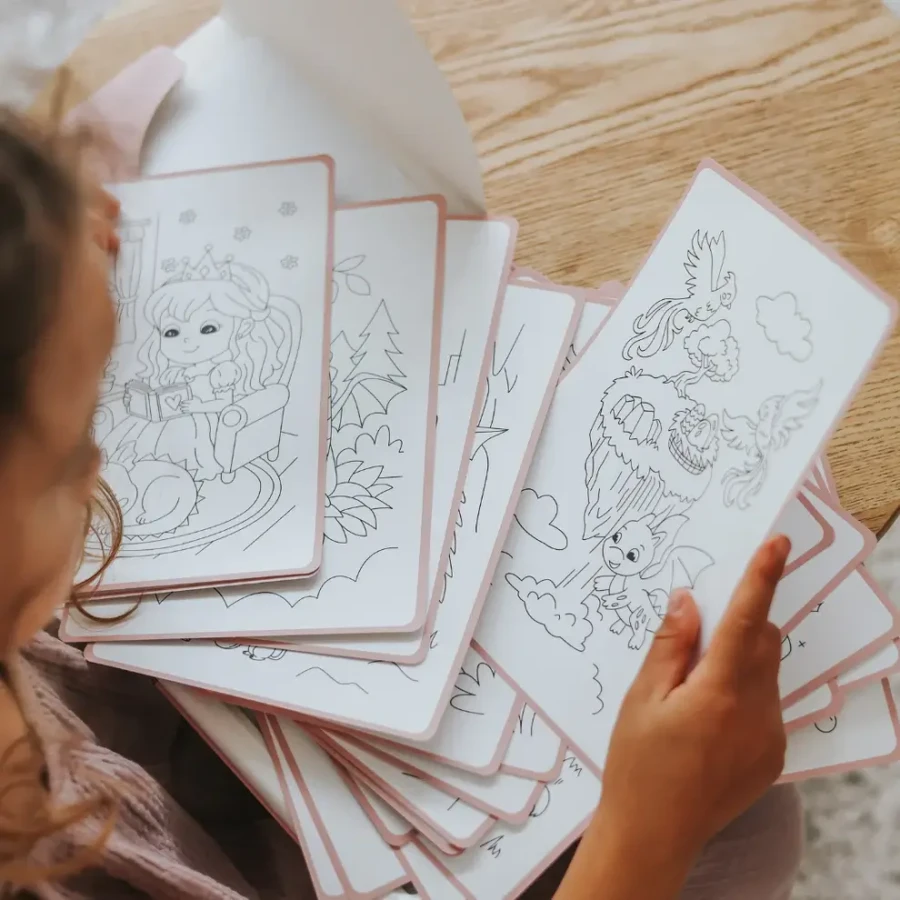 Wkłady uzupełniające REFIL KIDYDRAW-PAD 6+ - Once Upon a Time / Kidywolf