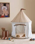 Pufa ze schowkiem CIRCUS - brązowa / Kid's Concept