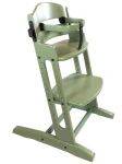 Krzesełko do karmienia DANCHAIR - soft green / BabyDan