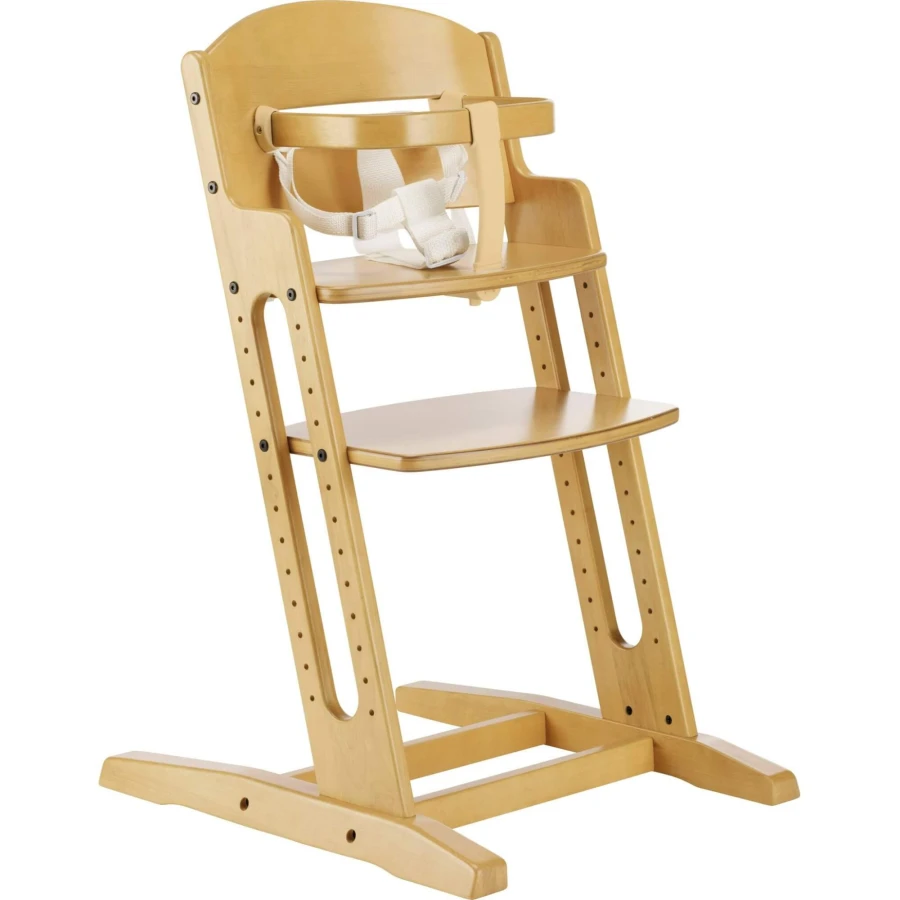 Krzesełko do karmienia DANCHAIR - naturalne / BabyDan