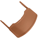 Tacka DanTray do krzesełka DanChair - mocca mousse / BabyDan