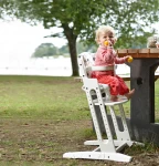 Tacka DanTray do krzesełka DanChair - biała / BabyDan