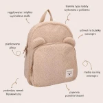 Plecak dla dzieci Beary Excited Beige / KIDZROOM